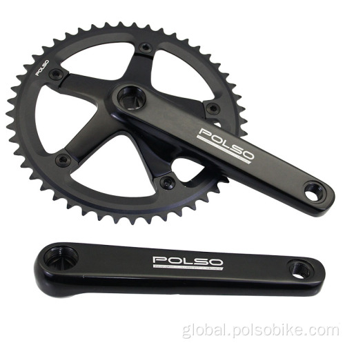 Bicycle Crankset Bicycle Chianwheel Aluminum Alloy Single Speed Bike Crank Factory